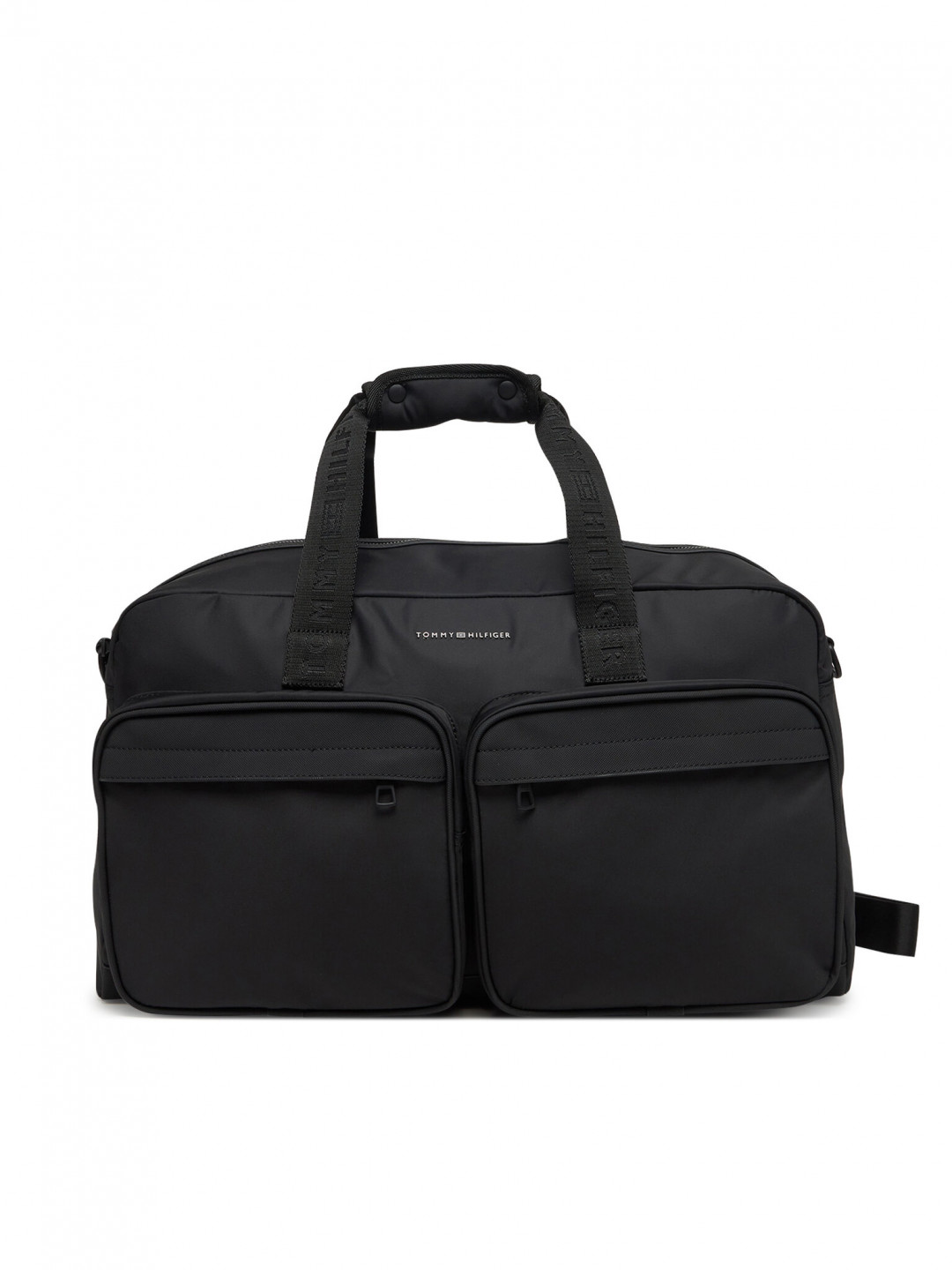 Tommy Hilfiger Taška Th Repreve Duffle AM0AM13362 Černá